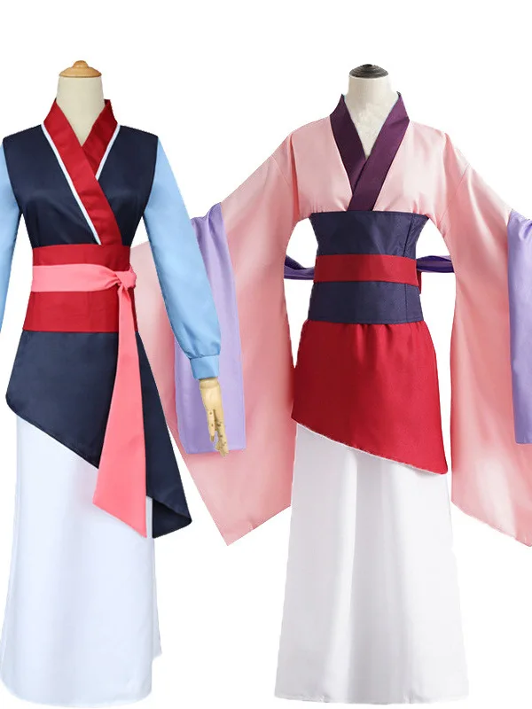 

loween Performance Costume Flower Mulan Cosplay Film And TV Hanfu Set Adult Stage Performance Clothing Traditional Chinese...