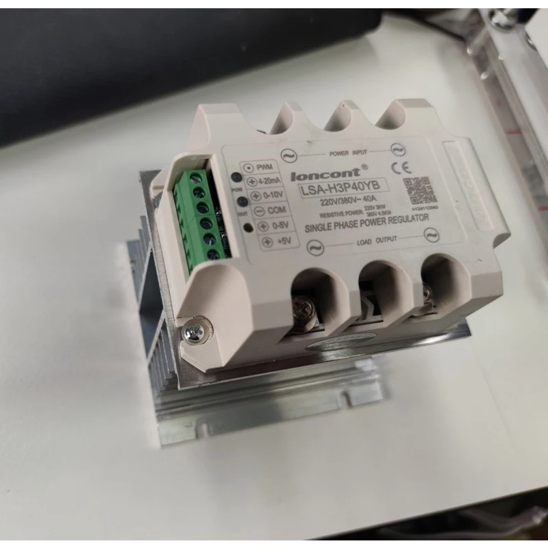 Single-phase Fully Isolated AC Voltage Regulation Module Meltblown Cloth Thyristor Power Regulator Solid State Relay Heater