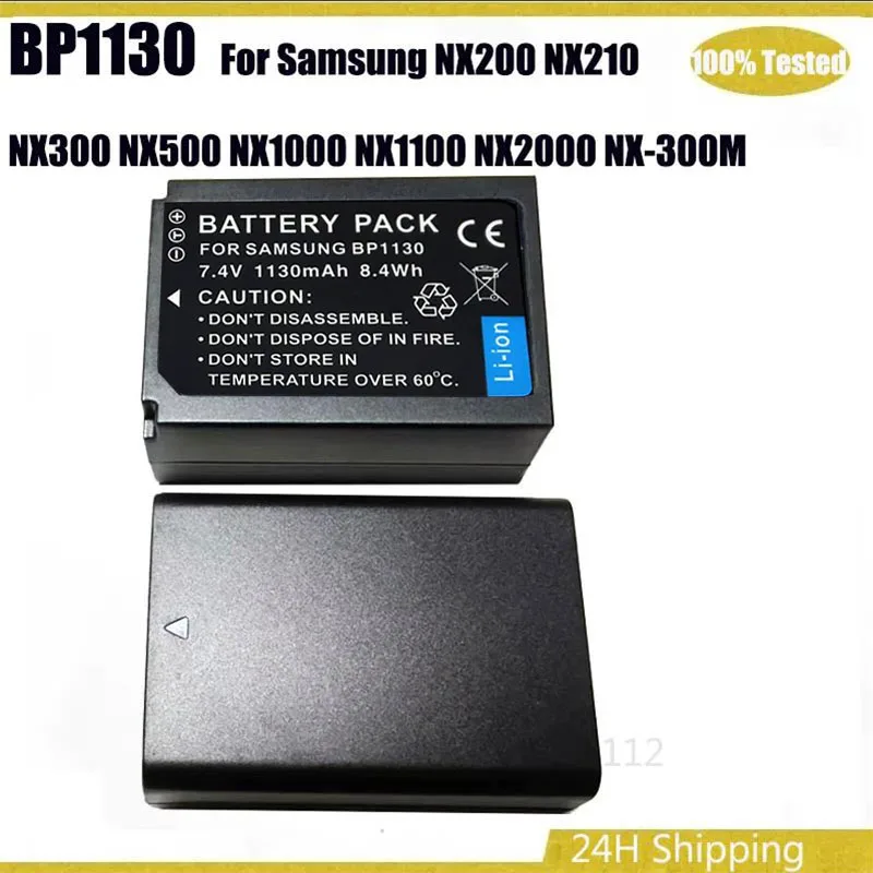 Image of Original BP1130 1130 mAh Batterie Für Samsung NX200 NX210 NX300 NX500 NX1000 NX1100 NX2000 NX-300M Kamera Batterien