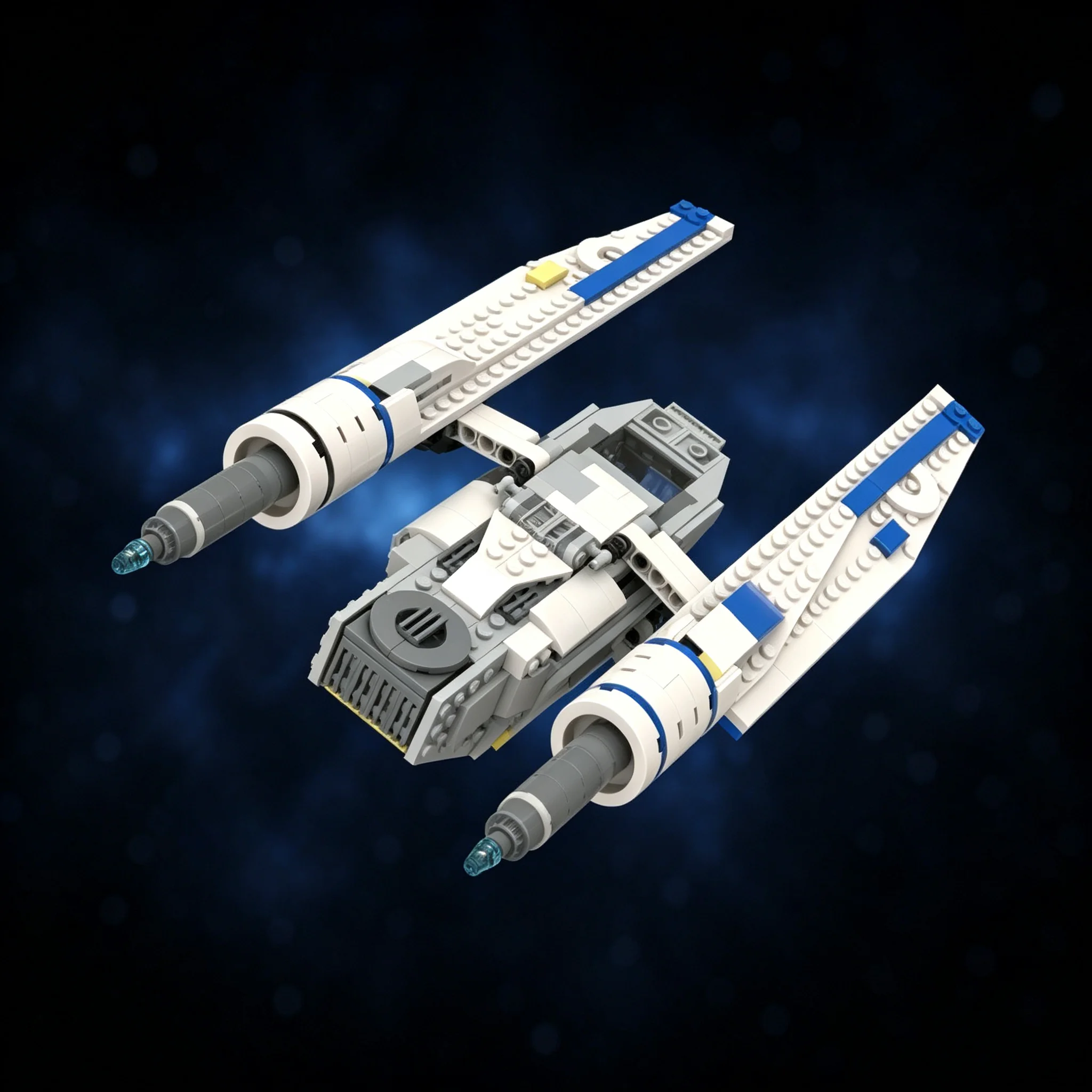 535pcs MOC Star Battle Resistance H-wing ISB Armoured Speeder Fictional Alternative Model Building Blocks Christmas Gifts Toy