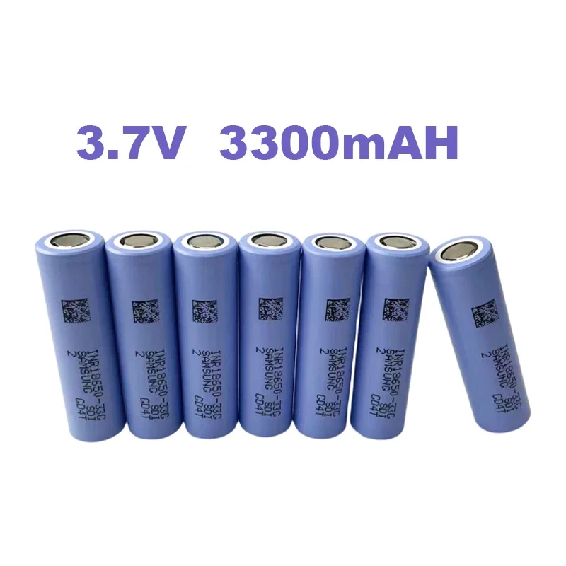 18650 33G 3.7V 3300mAH lithium-ion battery, suitable for electric vehicles, electric tools, drones, model aircraft, etc