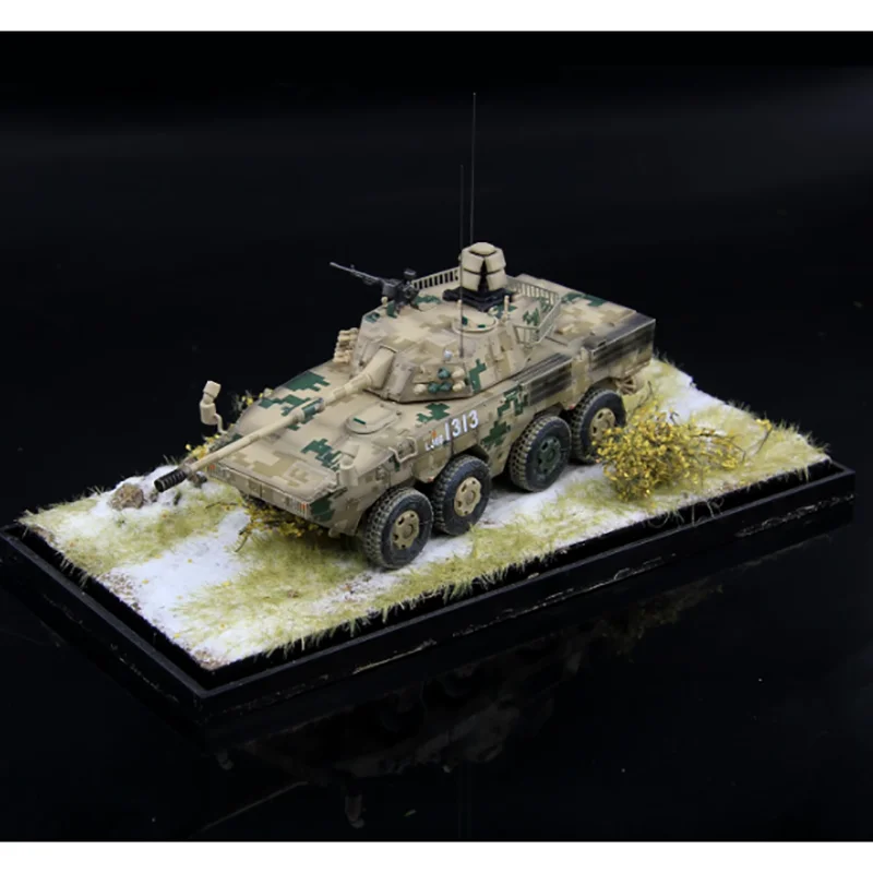 UNISTAR 1/72 Scale Frost Scene Battle Vehicle Finished Product Display Platform Model Background Board Decoration