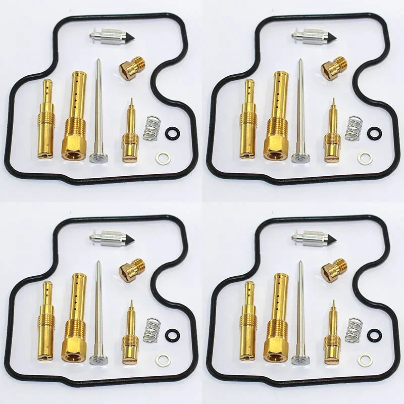 Piezas de motocicleta, reparación de carburador, motor de chorro para Honda CBR 250 CBR 250 NC22 CBR400 CBR 400 NC29 4 juegos NC 22 NC 29 mantenimiento