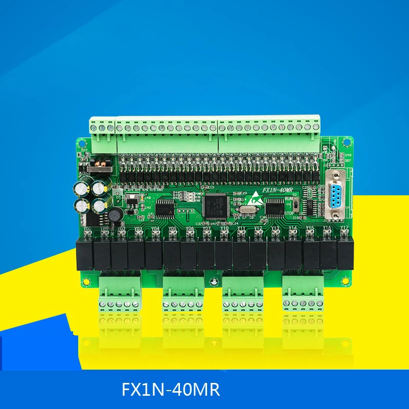 

FX1N-40MR 24 input 16 output 485 DC24V. Domestic industrial control board PLC programmable controller