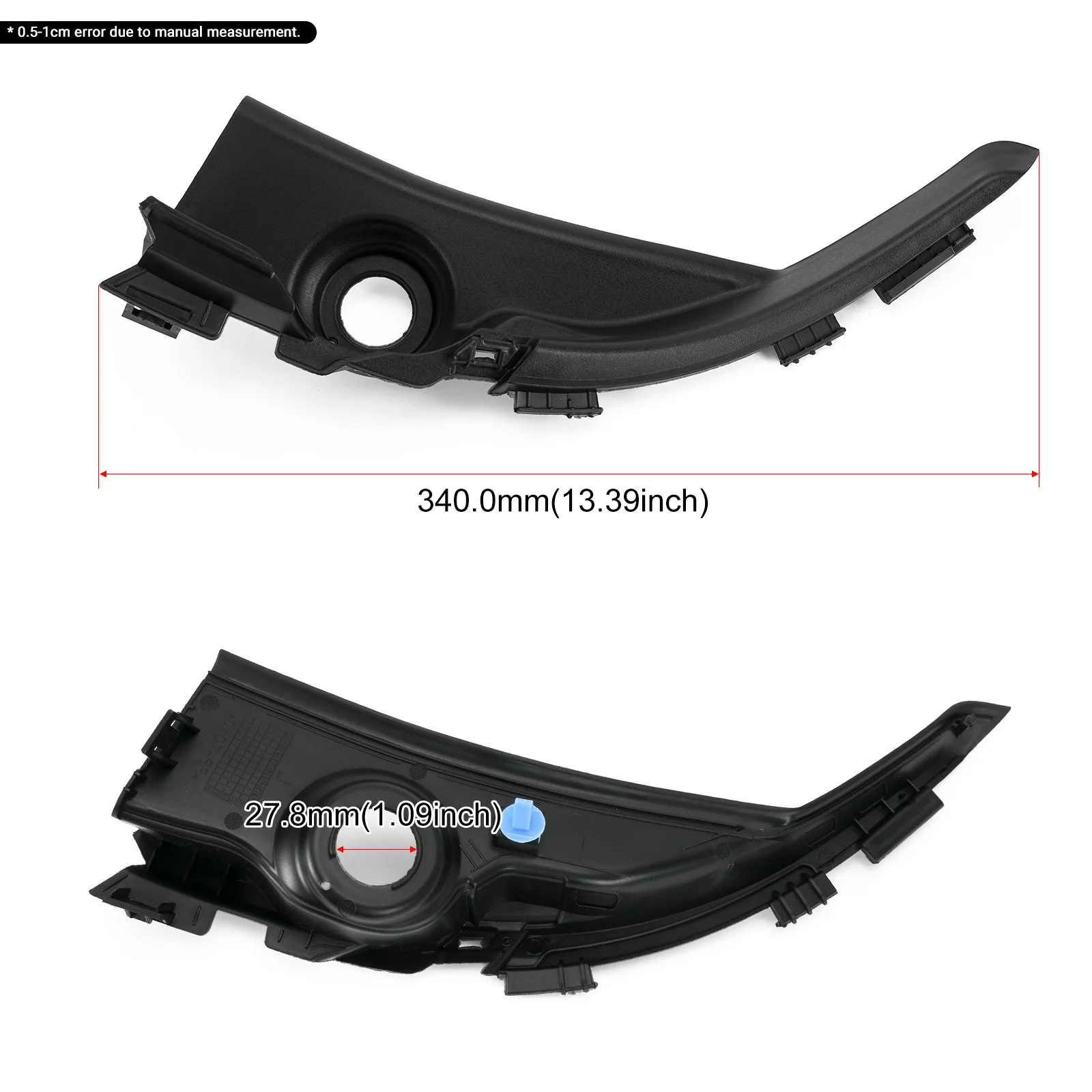 

A16P-крышка двигателя переднего стеклоочистителя для Honda Civic 12-15, боковая накладка стеклоочистителя, левая 74220-TR0-A00 74220TR0A00