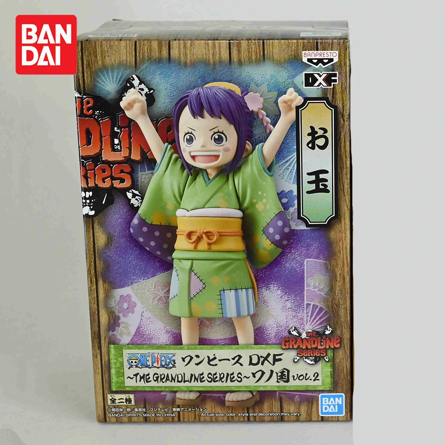 Original Banpresto Anime One Piece DXF Wano Country O-Tama Kimono Action Figure Collectible Model Toys Figurals Ornaments Gift