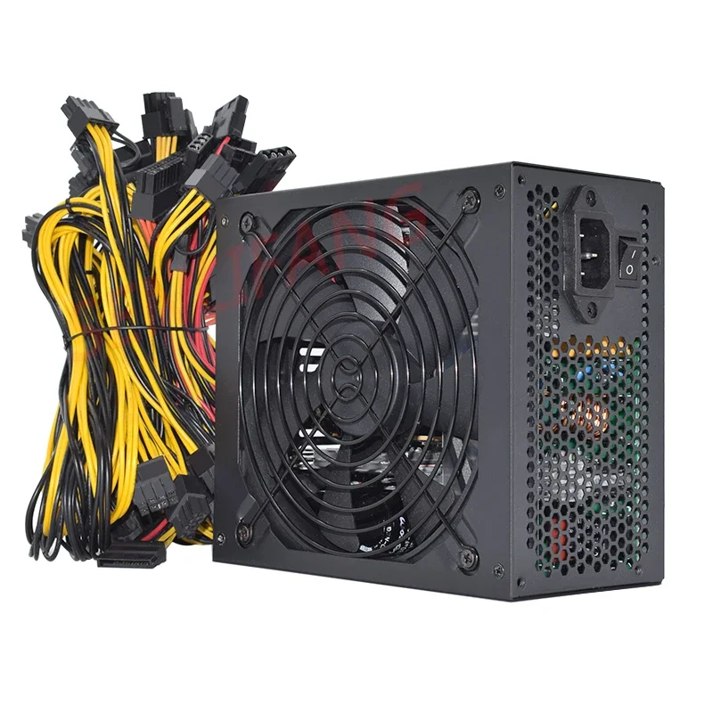 Imagem -05 - Senlifang Atx 2000w Apropriado para a Fonte de Alimentação de Mineração 8gpu Etc Rvn Rig Ethereum Mineiro 180240v pc Psu Controle de Temperatura