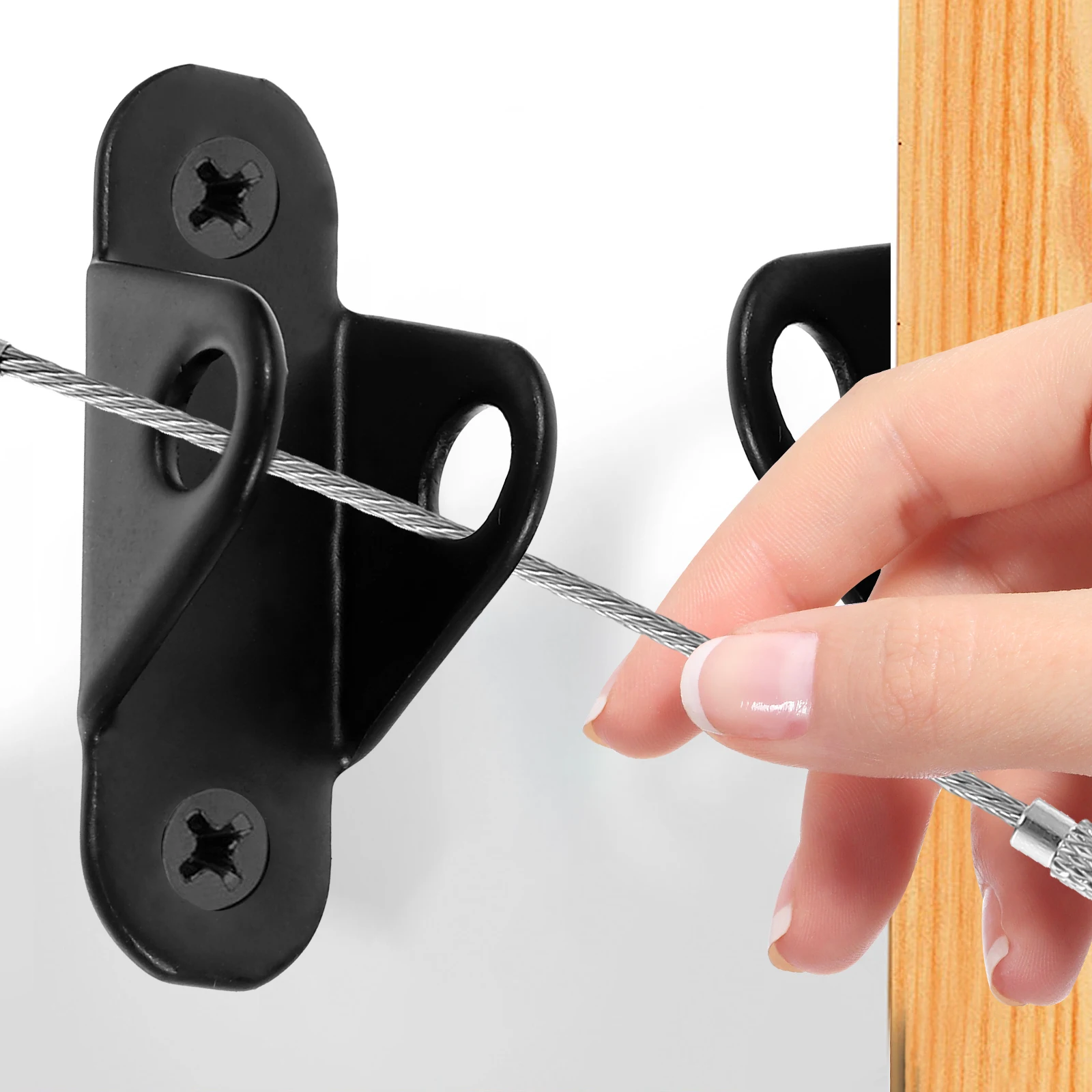 

3 set Anti Furniture Straps Durable Furniture Safety Anchors Set Childproof Safety Anchor Wall Set Cabinet Locks Steel