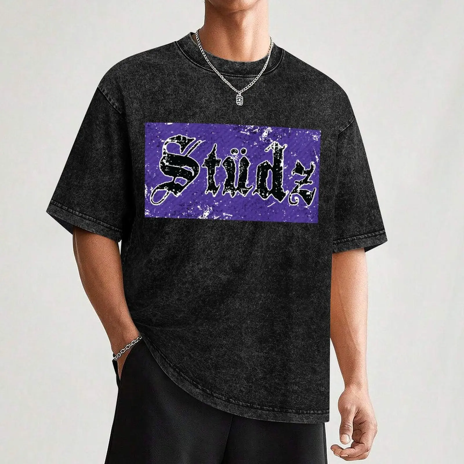 Stüdz Logo T-Shirt personnalisé t-shirt chemises de créateurs anime vêtements sweat t-shirts pour hommes