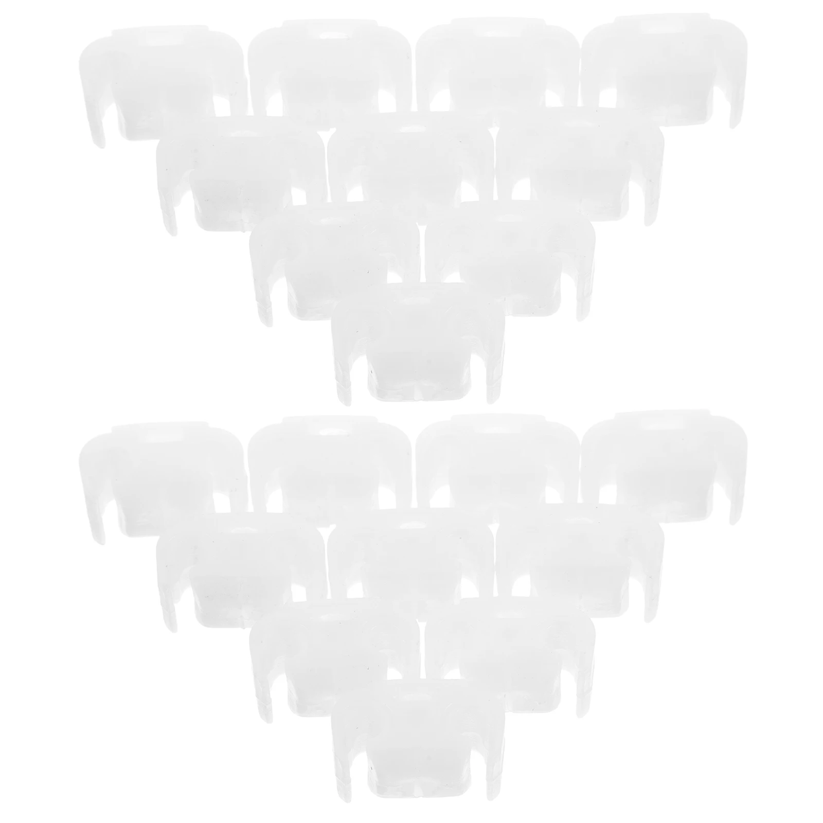 

50Pcs Automotive Nylon Fuel Line Mounting Clamps Hose Clips for Brake Lines Universal Car Fuel Line Retainers Vehicle Parts