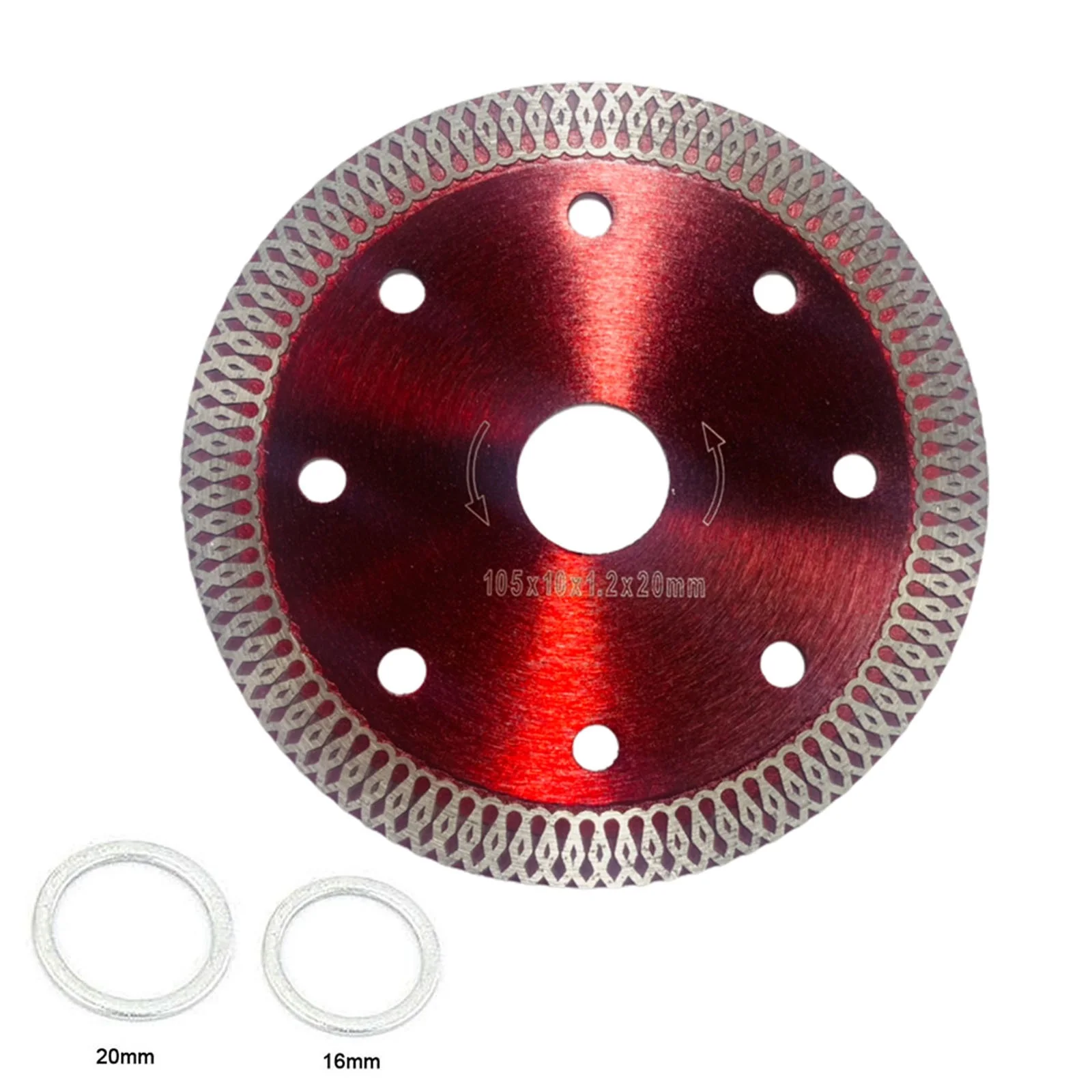 Disc Diamond Saw Blade For Granite Marble Tile Ceramic Brick Cutting 10mm Height 100/115/125mm Dry/wet Cutting