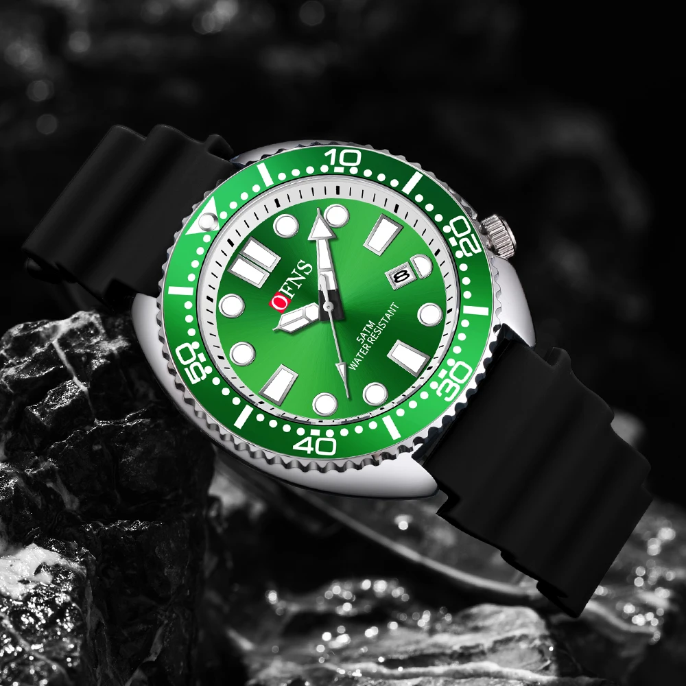 New Mens Stainless Steel Watches for Man Waterproof Quartz Watch Luminous Calendar Pagani Design Men Wristwatches Reloj Mujer
