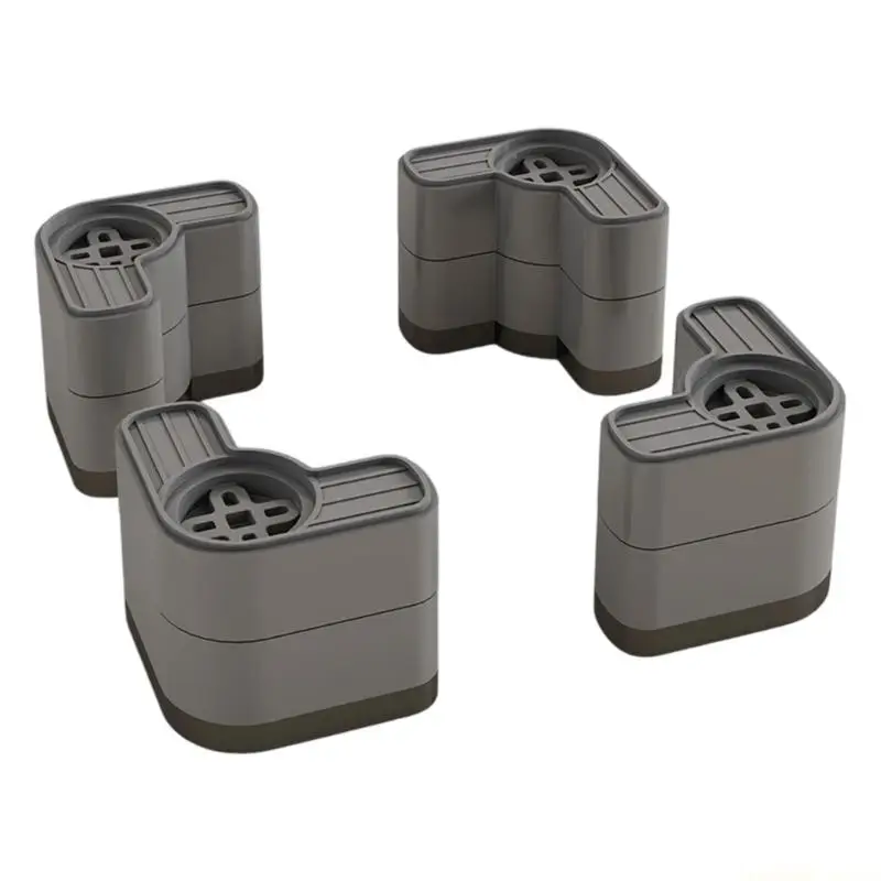 

D0AB Набор из 4 опорных ножек устройства. Стабилизирующий коврик для стиральной машины и холодильника, предотвращающий и полы.