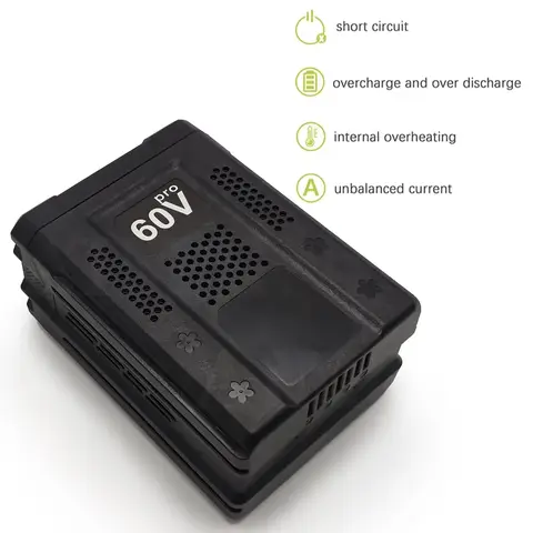 60V Rechargeable Battery 10000mAh Lithium-ion for Greenworks pro 60V Lawn Mower Trimmers Edgers Chainsaws Pole Saws Blower