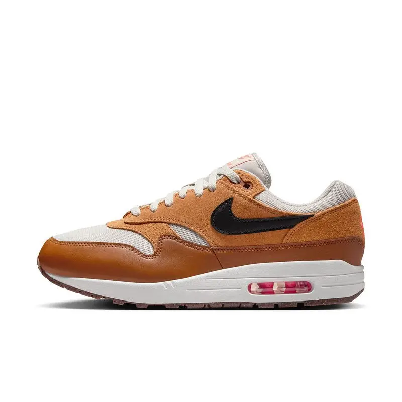 

Мужские кроссовки NIKE AIR MAX 1 ESS, Классические Модные дышащие удобные повседневные кроссовки в стиле ретро, обувь для бега