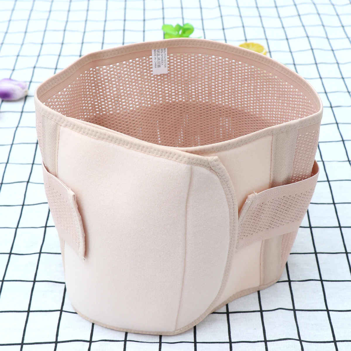 Ceinture de récupération du ventre, ceinture postnatale, reliure abdominale, tondeuse à taille pour femmes, taille M, extensible, respirante, tenue toute la journée, maille