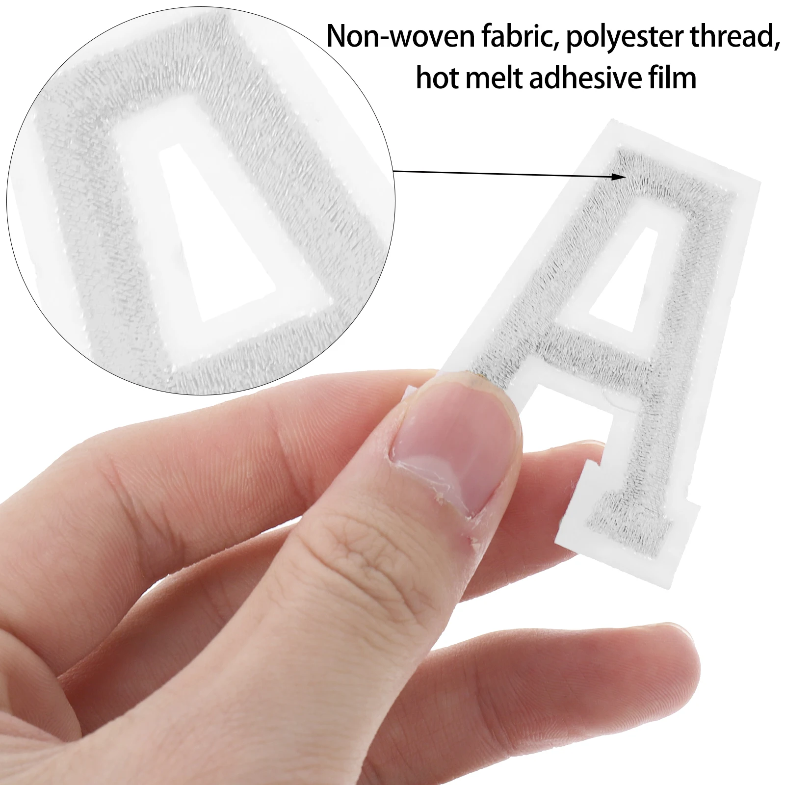 

Embroidery Patches Hot Melt Stickers Cloth Patches For Bag Clothes Decor Diy Crafts Stereoscopic Design Soft Fabric Easy