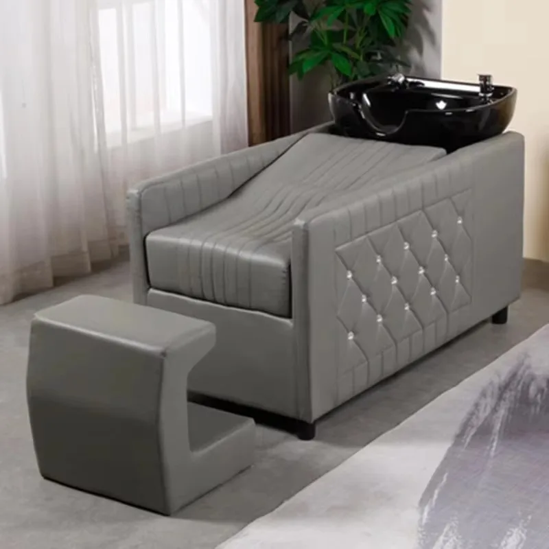 Unique Trendy Shampoo Bed Thaise Personalized Professional Vintage Head Spa Equipment Luxury Commercial Furniture Cadeira