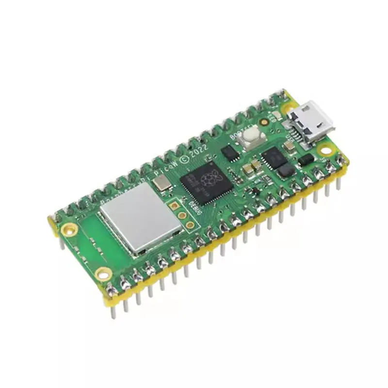 Raspberry Pi Pico W With Wireless WiFi RP2040 Microcontroller Development Board Optional Acrylic Case GPIO kit