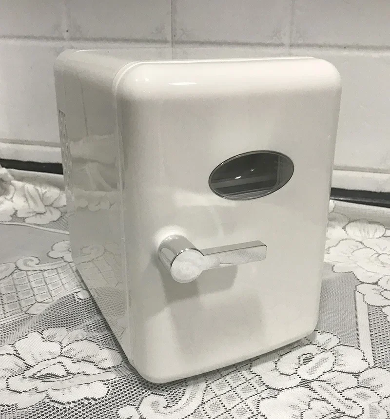 4L Mini Personal Compressor Refrigerator, Portable Cooler and Warmer Refrigerator for Skin Care,Cosmetics,Beverage,Food,Camping