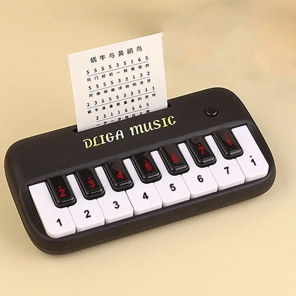 Educazione precoce Mini tastiera elettrica Organo elettronico multifunzionale Giocattolo per pianoforte elettronico Giocattolo per strumenti musicali per l'apprendimento leggero