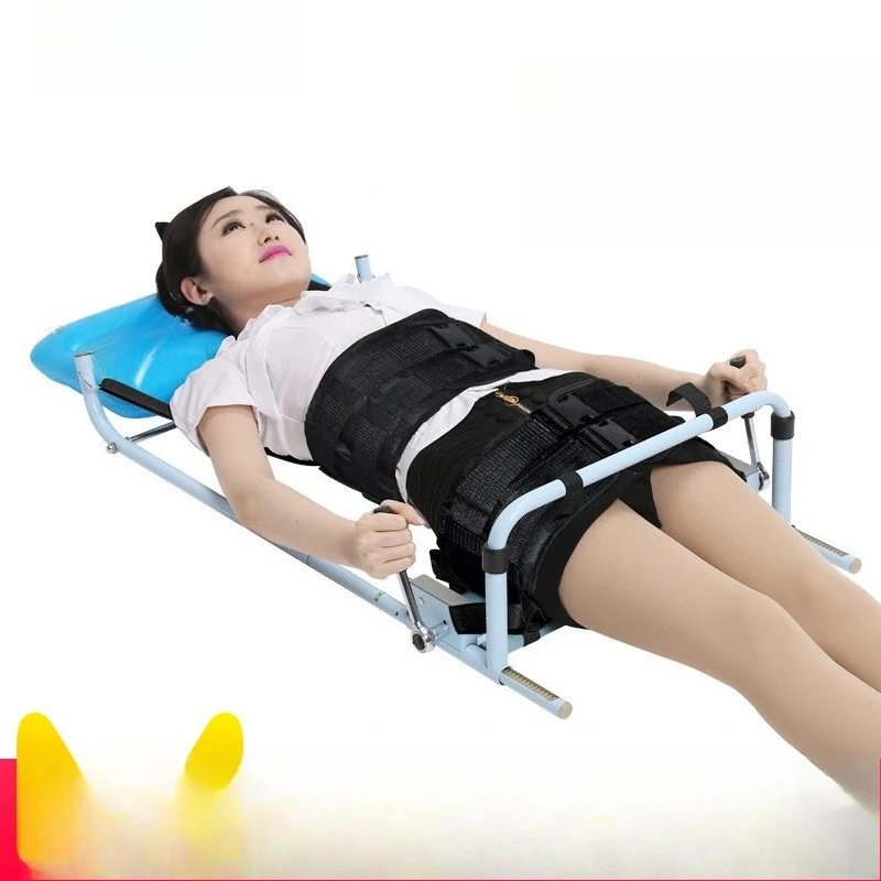 

Cervical and lumbar traction bed Stretching lumbar therapy device Automatic retractor Medical