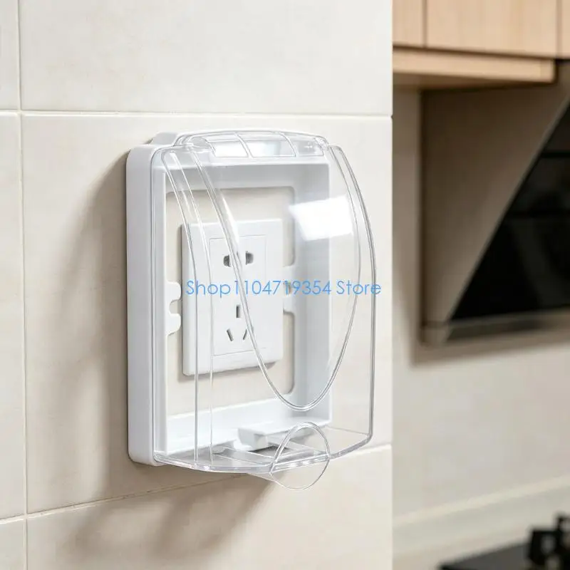 0XLD Damp Area Outlet Cover Box Switches Protecting Cover for Wall Locations