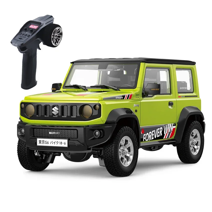 HG4-53 HG 1/16 Suzuki Jimny Simulation Model Lights Horn Smoke RC Car 2.4G Full Scale Off-Road Climbing RC Car For Kids Toy Gift