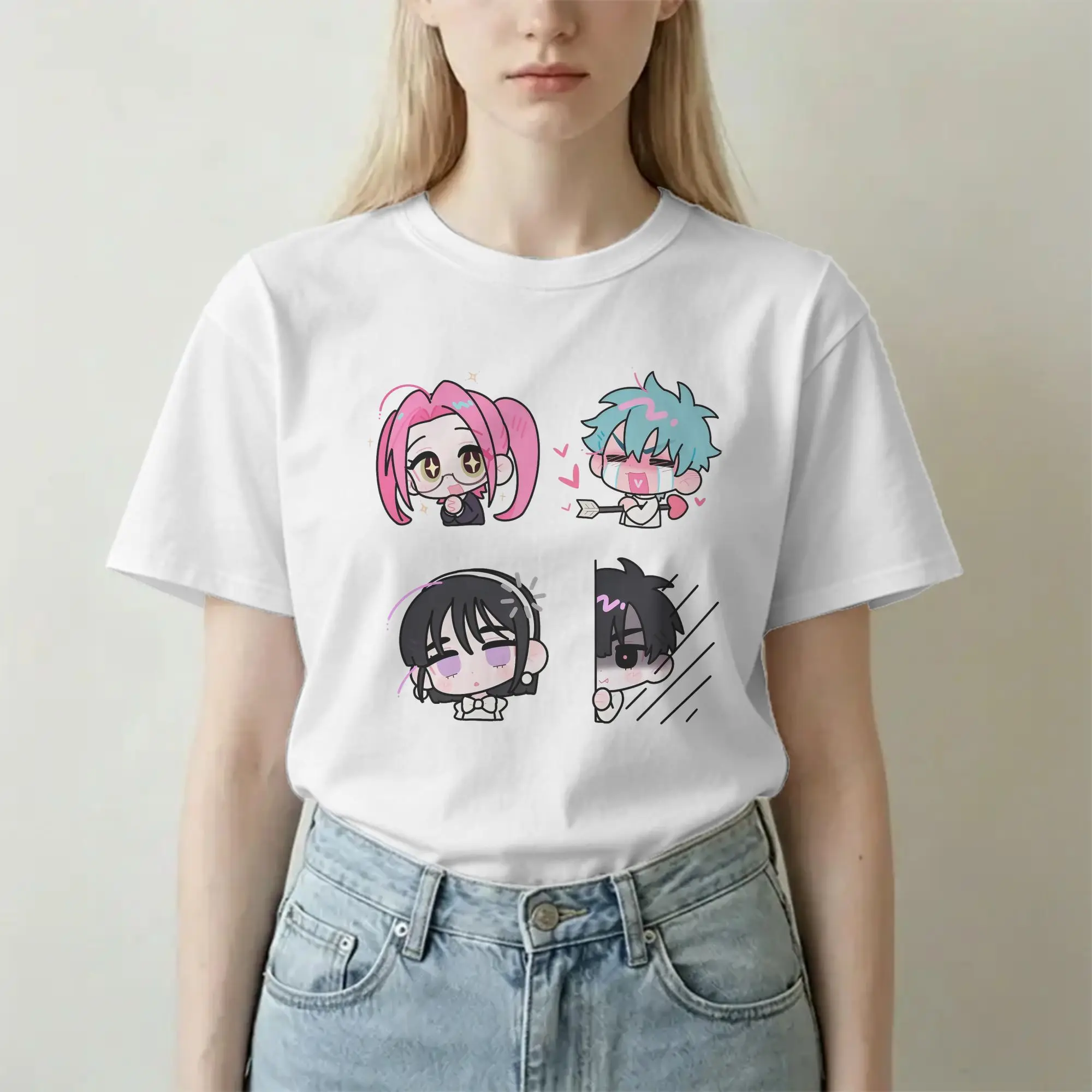 Men Women's T-Shirt Mizi Sua Till Ivan Leisure Pure Cotton Tee Shirt Short Sleeve Alien Stage T Shirts Round Neck Clothes Gift