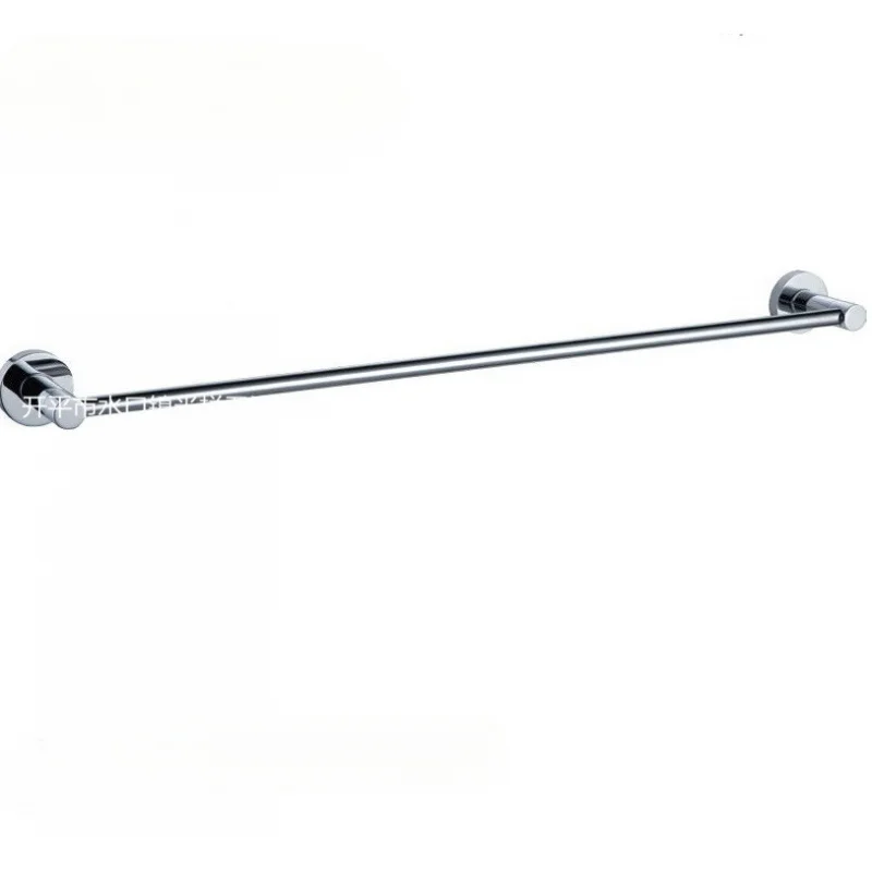 304 Stainless Steel Single-Rod Towel Rack Chrome Towel Bar Wall Mounted Towels Rack Bathroom Hardware Accessories