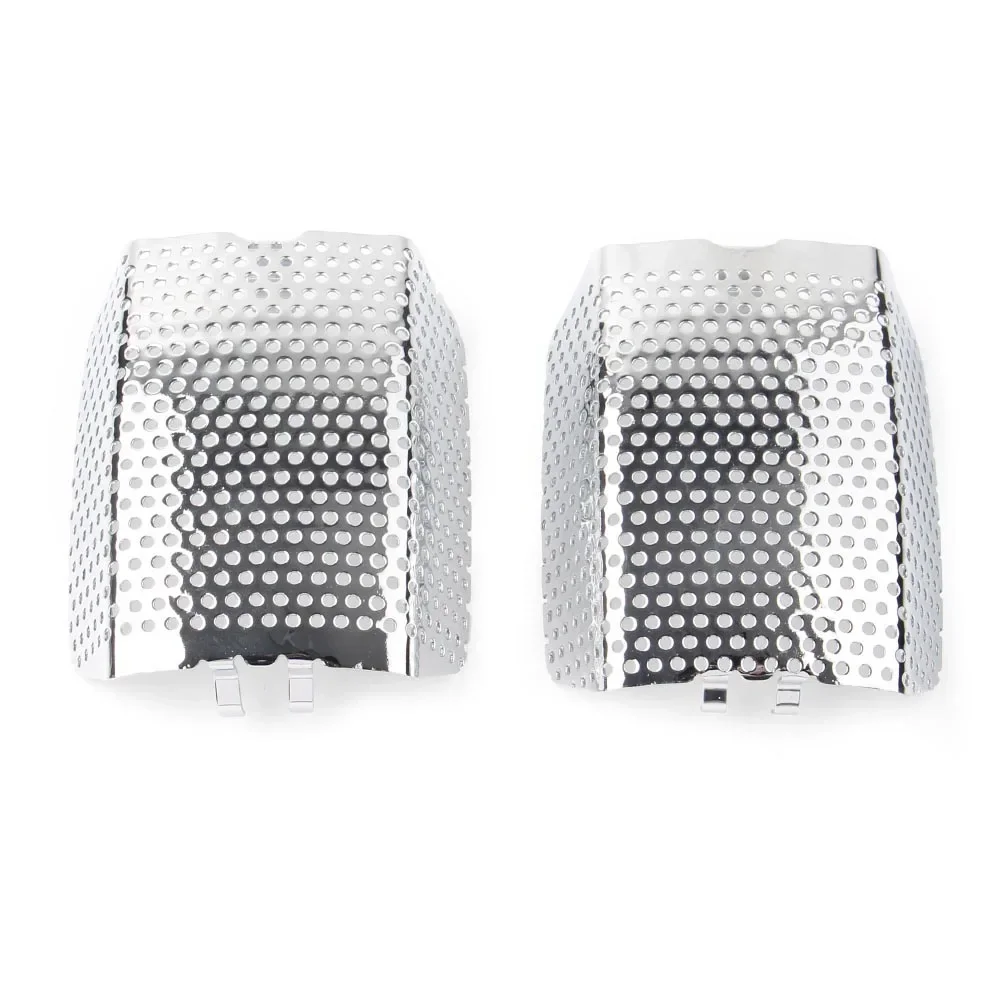 2Pcs 42054-05 Motorbike For Harley V-Rod Muscle VRSCF Touring 2008-2019 Chrome Stainless Steel Front Caliper Inserts Cover