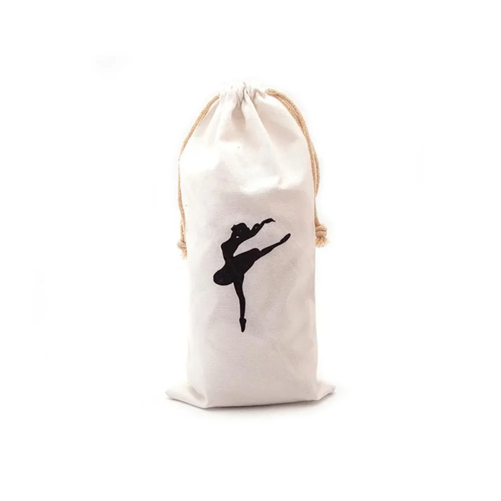 15X30CM Large Capacity Children's Ballet Shoes Storage Bag Double Drawstring Dance Supplies Portable Storage Package