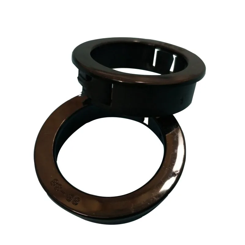 Black Plastic Round Grommet Gasket Hollow Wire Cable Protect Bushes Hole Plug Desktop through-hole buckle hole ring