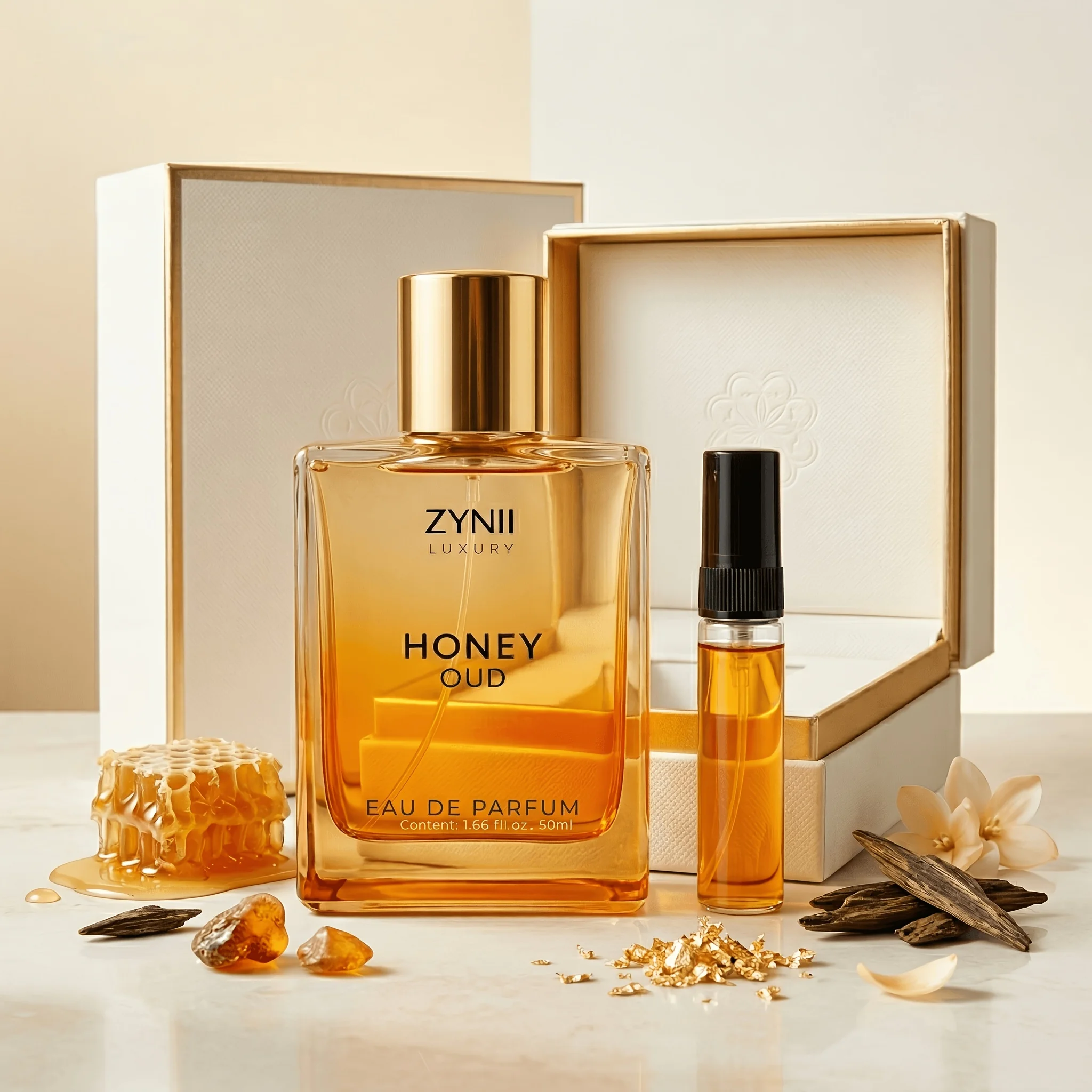 2 piezas, 1.69oz + 0.17oz, Perfume para mujer, Perfume de larga duración para mujer, Set de viaje de perfume de diseñador para mujer, Incluye un regalo de tamaño viaje de 0.17oz