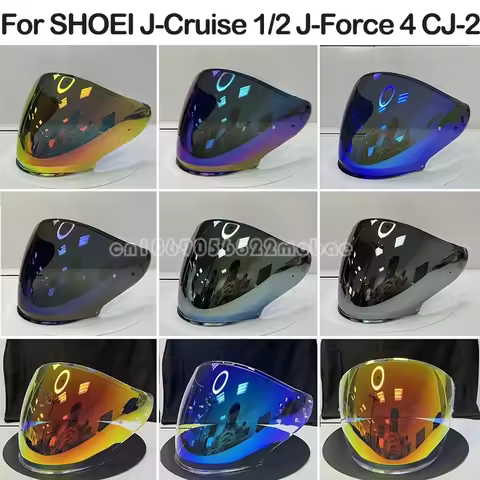 Motorcycle Helmet Visor for SHOEI J-Cruise 1 J-Cruise 2 J-Force 4 CJ-2 Casco Shield Viseria Capacete Moto Windshield Lens