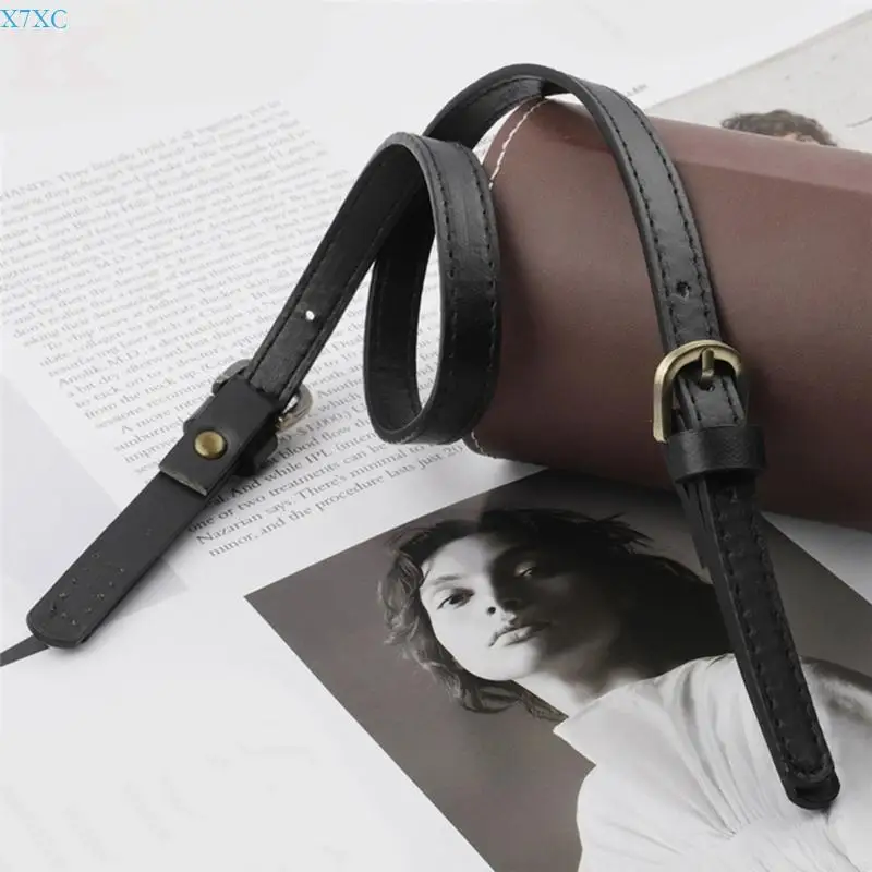 X7XC Fashionable PU Shoulder Bag Strap Adjustable & Detachable Straps Stylish DIY Purse Making for Customizing Your Bags