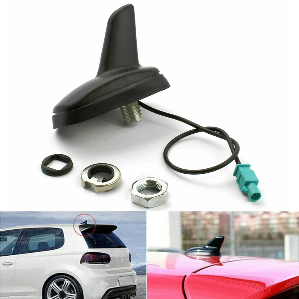 Shark Active Roof Antenna For Volkswagen VW Golf 5 2003 Plus 2005 Beetle 2006 Tiguan 5N 2007 6 2008 6R 2010 UP Bj 2012 2015 2018