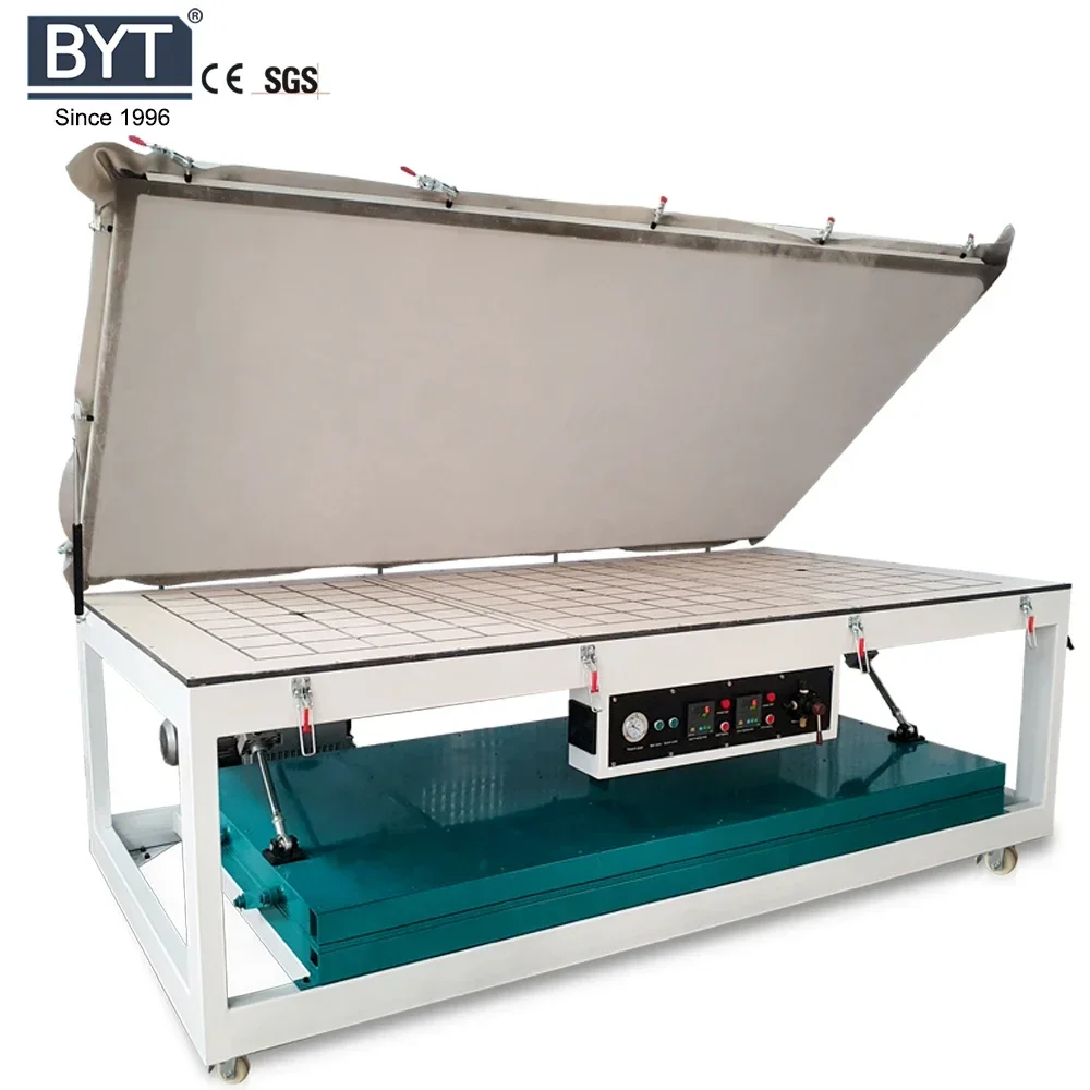 BYTCNC Hot Selling Silicone Vacuum Membrane Press Solid Surface Forming Machine