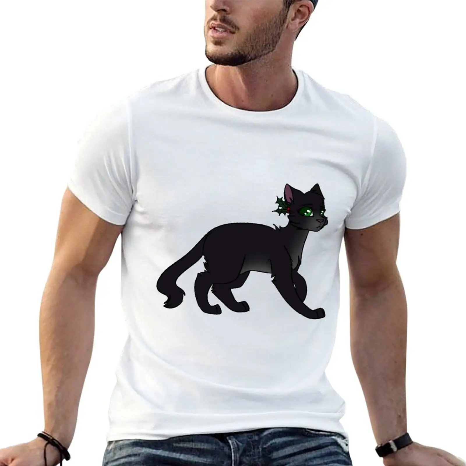 

Hollyleaf T-Shirt t shirt for man 100 percent cotton man graphic t shirt anime tshirt T-shirt
