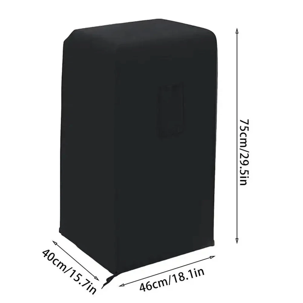 Cover Cover, Air Conditioner Cover 15.7*18*30 Inches/40*46*75 Cm Black Units Highly Elastic Milk Silk Practical