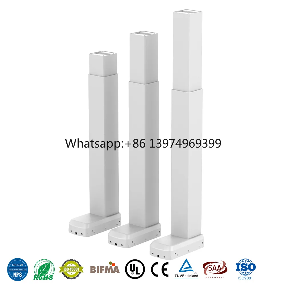 Height Adjustable Electric Lifting Column for Sit Stand Office Desk Home Workstation Motorized Telescopic Table Leg