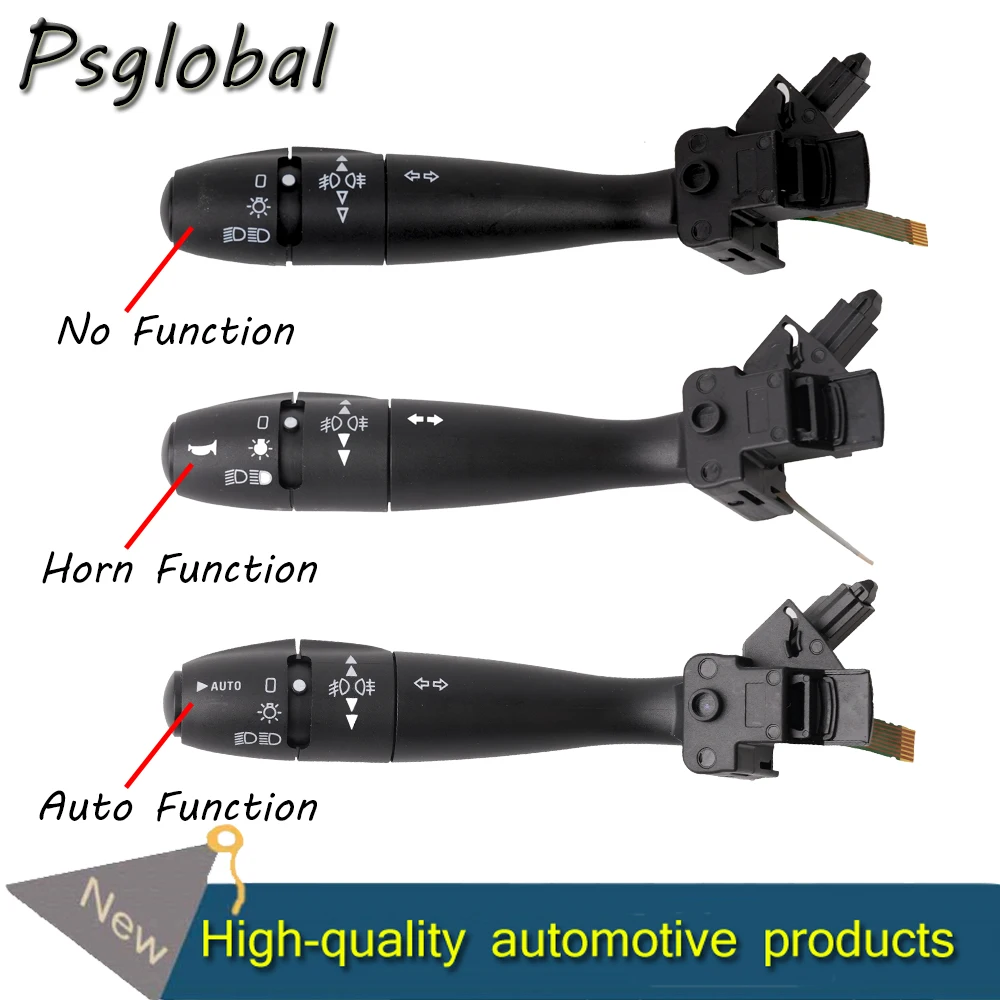 New Turn Signal Indicator Switch For PEUGEOT 1007 206 207 307 406 407 807 Steering Column Horn 96477533XT 96595087XT 96608841XT