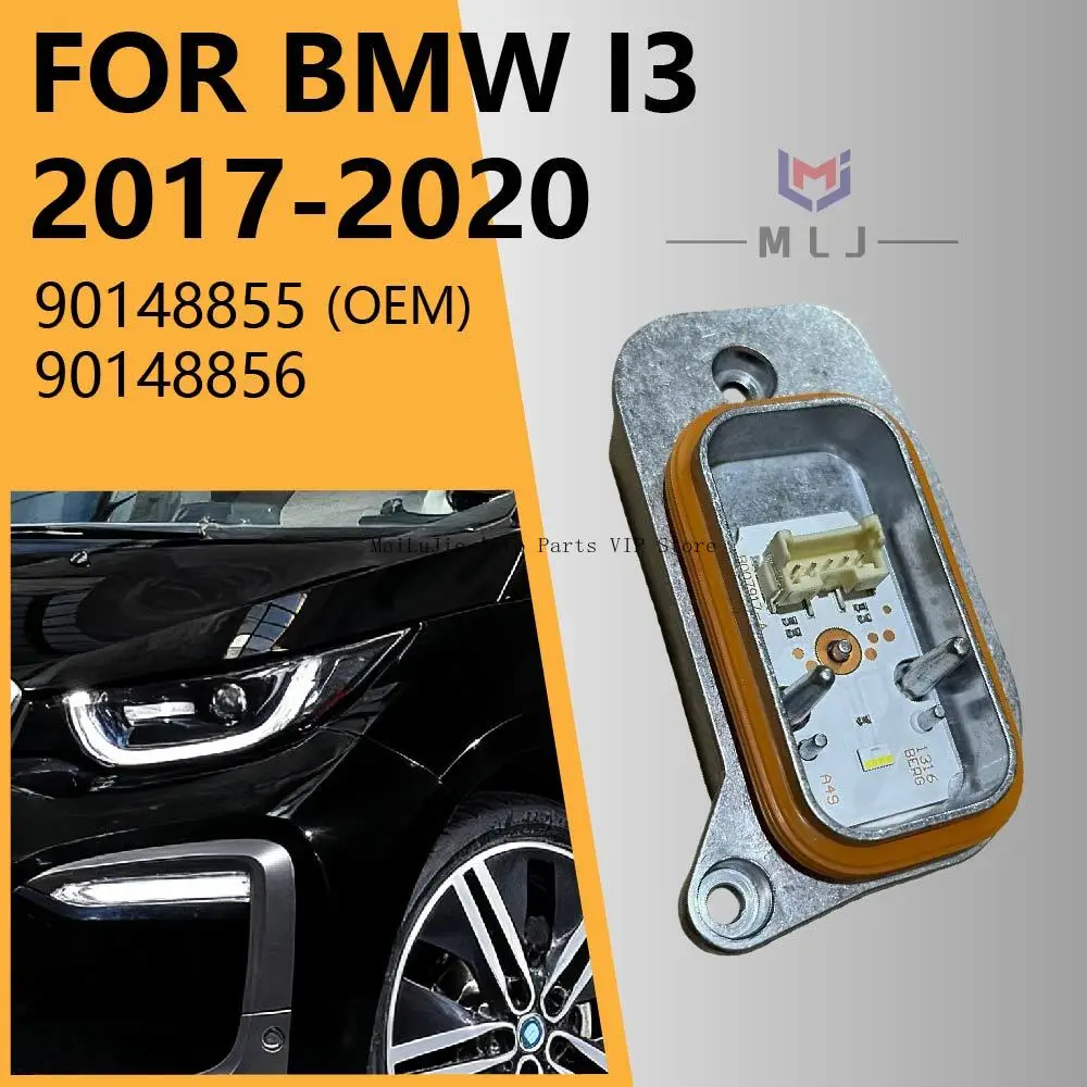 

90148855 90148856 Для 2017 2018 2019 2020 BMW i3 Светодиодный модуль источника дневных ходовых огней, чип источника фар DRL