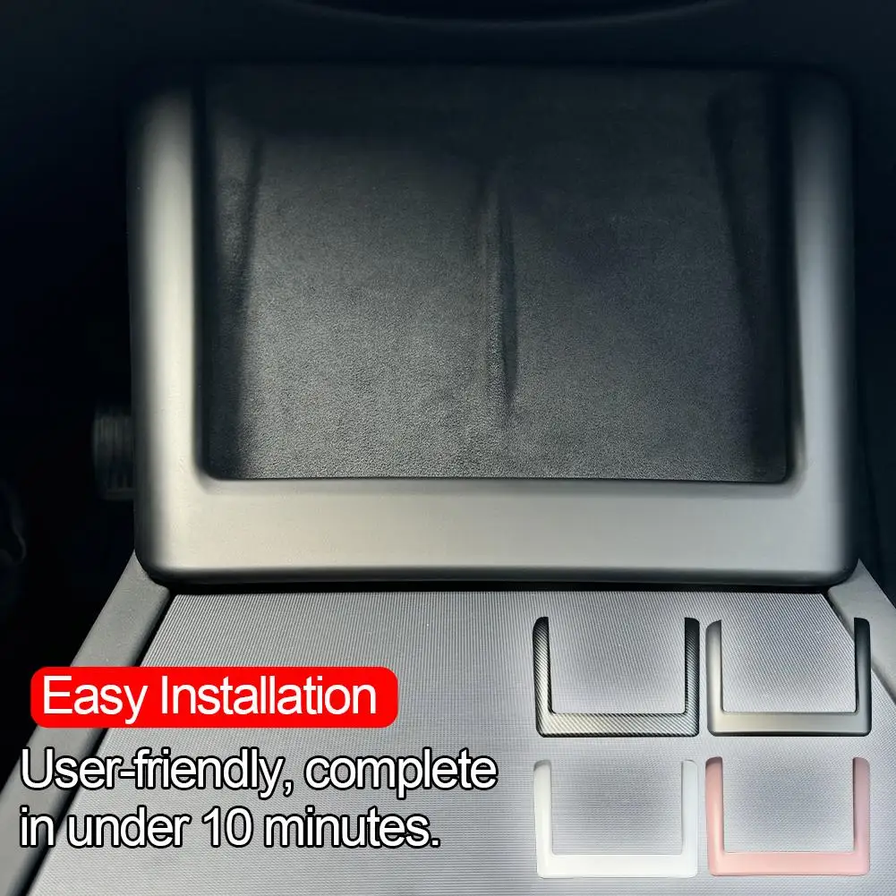 

1 шт. для Tesla Model 3 Highland 2024 2025 декоративная рамка центрального управления, панель беспроводной зарядки, боковая декоративная полоса Y9Q5