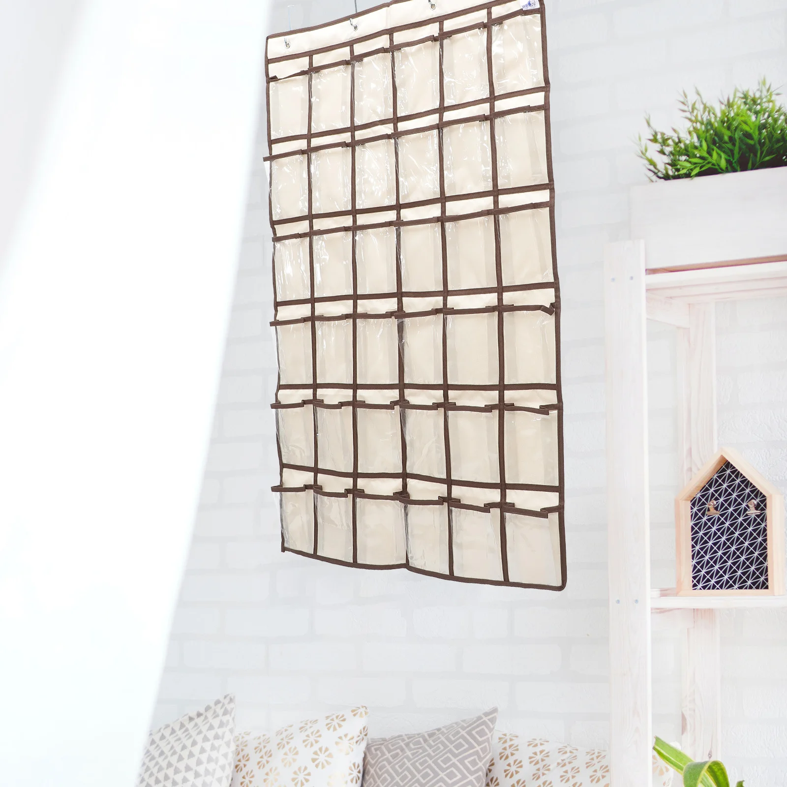 

Jewelry Hanging Bag Cellphone Holder for Classroom Storage Organizer Mobile Box