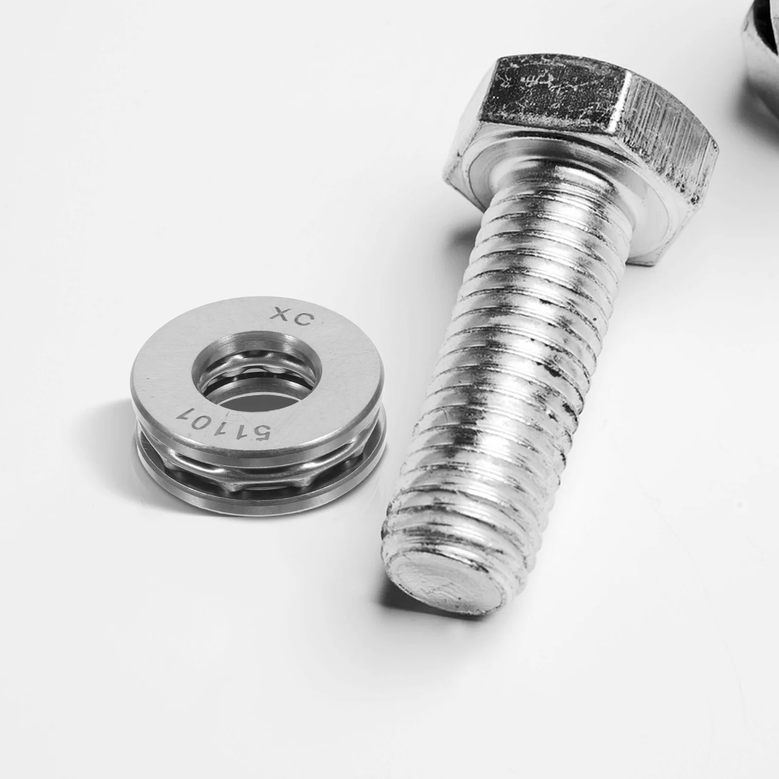 

4pcs Thrust Ball Bearings 12x26x9mm Steel Axial Hollow Metal Linear Instrumentation Scooter Bearings Durability