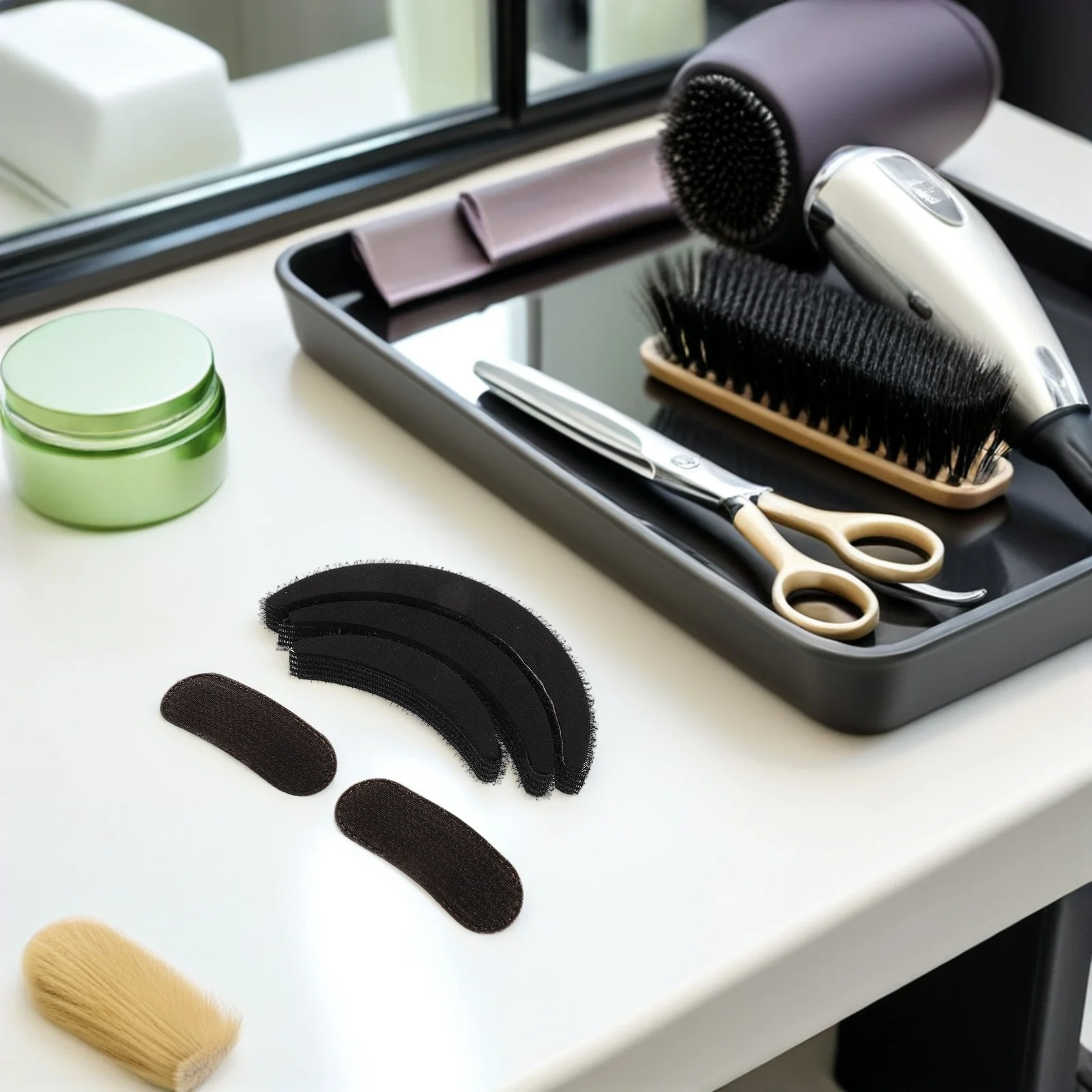 

10Pcs Hair Volume Tool Bump Insert Nylon Pads Puff Styling Clips for Women Volume Boost Hair Base Insert Styling