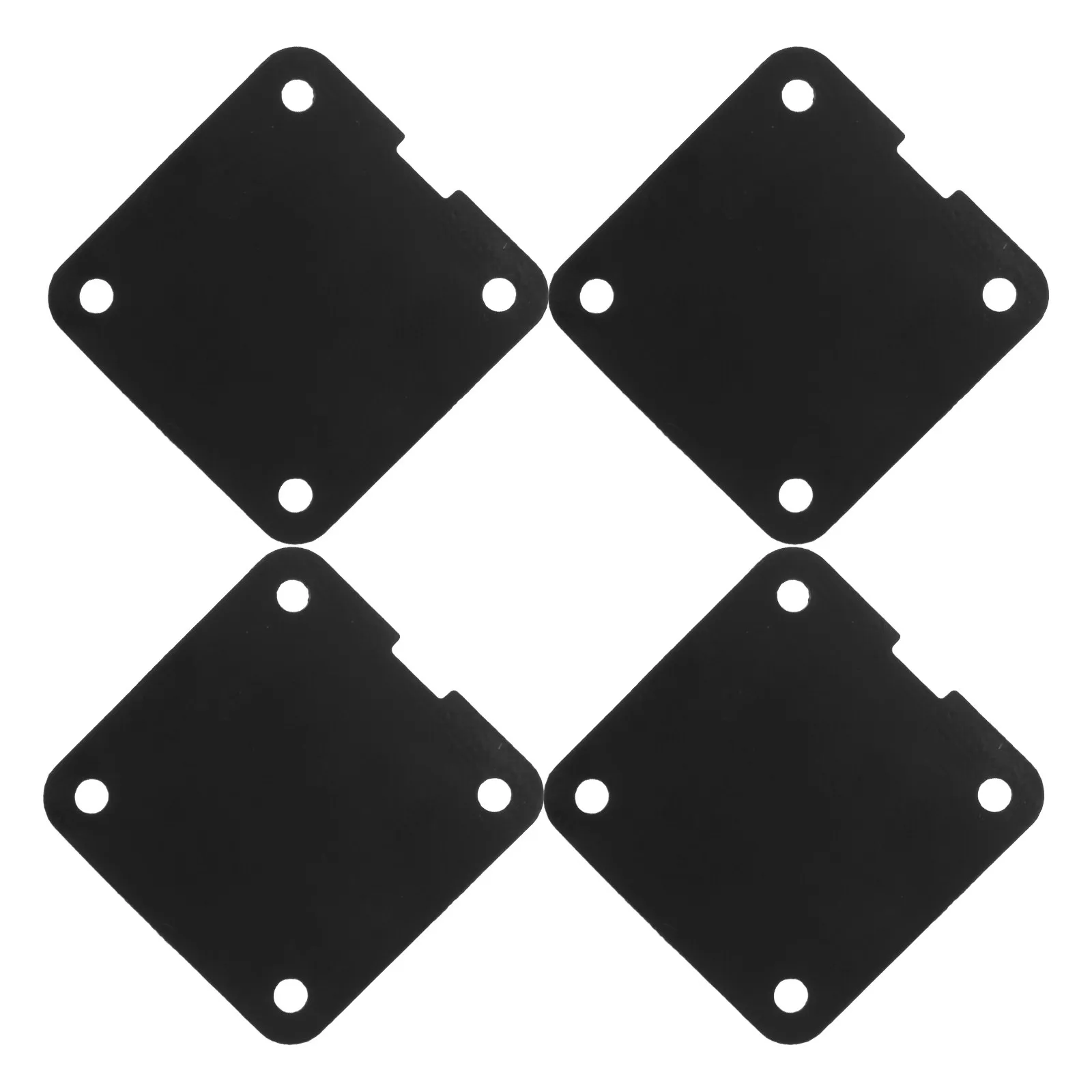 4Pcs Rubber Gaskets Pack for Air Compressor Pressure Switch Vibration Isolation Pads High-Sealing Shock Absorbing Cushion