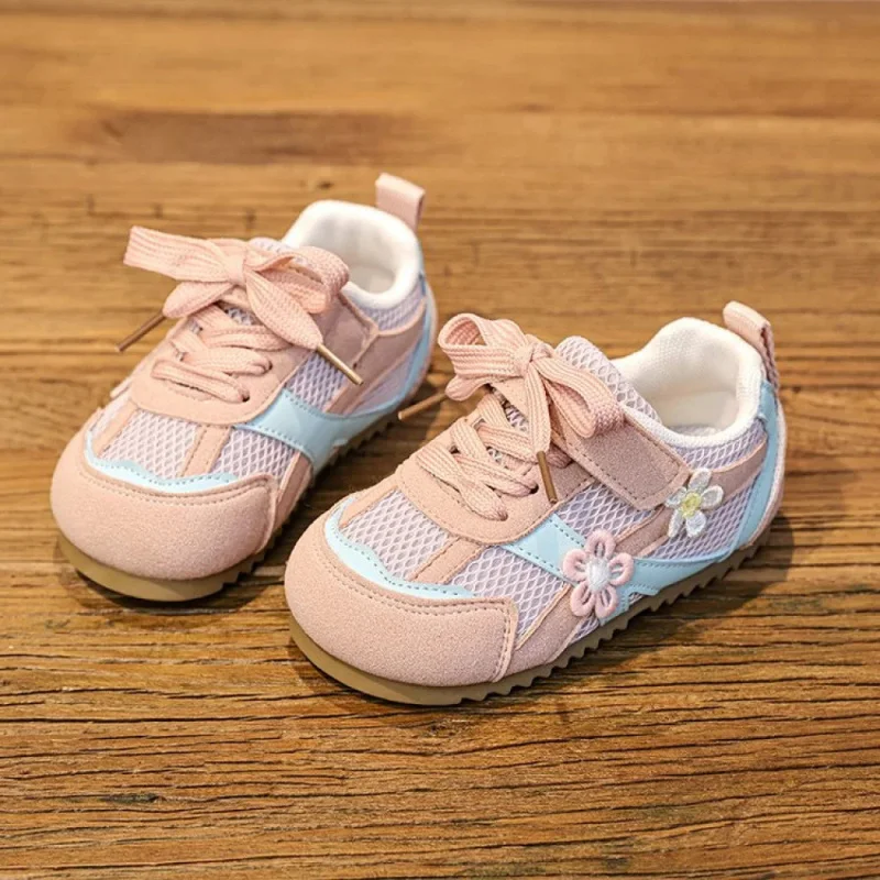 

2026 Trend Fashion Children's Sport Shoes Ergonomics Anti-slippery Kid's Sneakers PU Leather Boy's Girl's Running Footwear