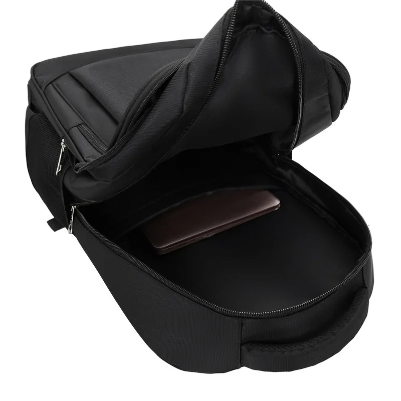 Mochila imprimible de viaje para hombres, mochila impermeable para computadora portátil de negocios de viaje de gran capacidad,